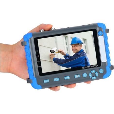 Testeur de vidéosurveillance prenant en charge la caméra IP Testeur De Vidéosurveillance IV8W 4 En 1 CVBS AHD TVI CVI 8MP, Moniteur AHD, Testeur De Moniteur Vidéo, Test De Câble UTP, Moniteur De Vidéo (1/5)