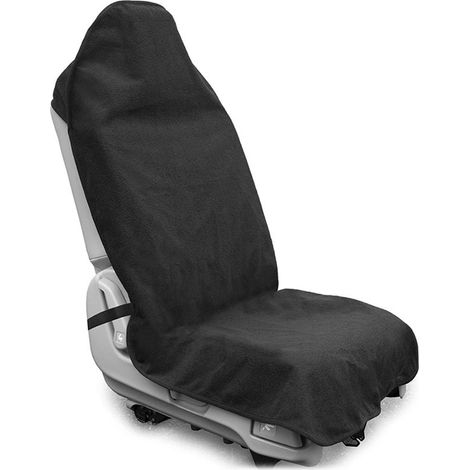 Fundas impermeables y protectoras para los asientos delanteros, antideslizantes y absorbentes del sudor. (1/5)