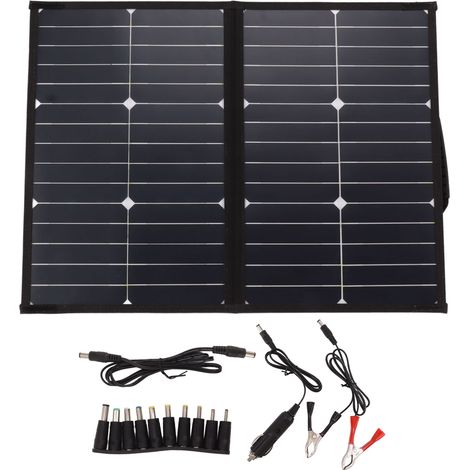 Sac de panneaux solaires pliable 42W 18V pour camping randonnée recharge téléphone étui solaire pliable (1/5)