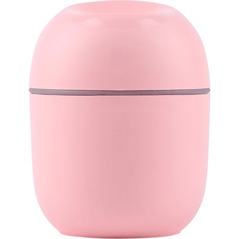 Mini humidificador difusor USB con efectos de luz multicolor, 2 modos de nebulización (continuo e intermitente) y apagado automático inteligente. Ideal para el hogar, la oficina, la sala de estar o el (1/5)