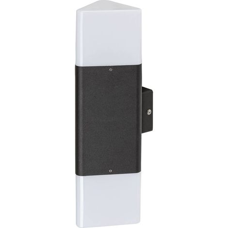 Zadar applique murale lampe extérieure noire E27 2X MAX 15W IP44 (1/5)
