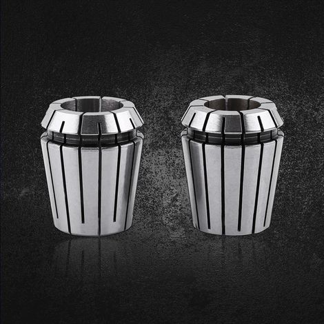 Jeu de 9 pinces ER32 avec mandrins flexibles (2-20 mm) (1/5)