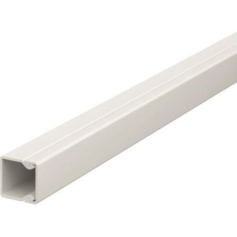 OBO Bettermann Wand- und Deckenkanal mit Bodenlochung 15x15x2000 Polyvinylchlorid lichtgrau RAL 7035, 2 Meter, 6024947 (1/3)
