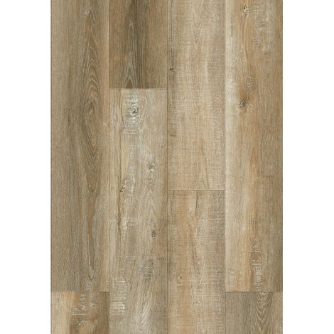 Mexen Cortland campione di pannelli vinilici 1240 x 182 mm SPC 6,5 mm, sottopavimento IXPE 1,5 mm, 4 V-Fuge, Quercia - F1008-S (1/5)