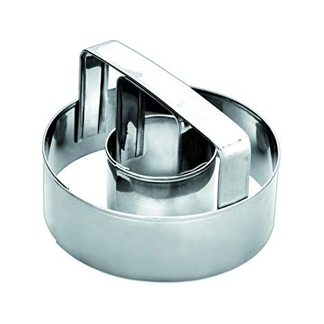 IBILI Stampo per Ciambelle, 7,5 cm, Acciaio Inox, Argento (1/2)