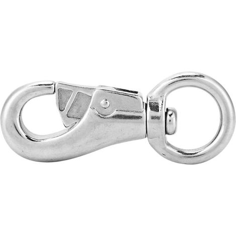 Émerillon de plongée en acier inoxydable 304 de 99 mm, adapté aux laisses pour chiens (1/5)