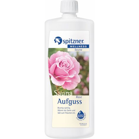 Spitzner Saunaaufguss Rose 1 Liter (1000 ml) Konzentrat 8850092