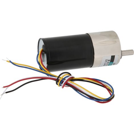 Bürstenloser Mini-Getriebemotor DC 24 V, CW/CCW, leise, für Mikromaschinen, XD-37GB3650, 10 U/min (1/5)