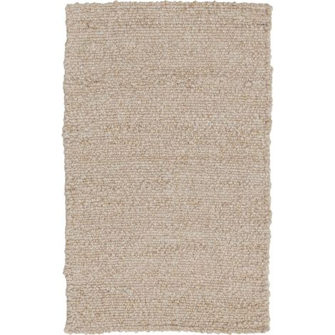 BOBOCHIC - Tapis OSCAR bouclette chiné 120x170 Beige (1/5)