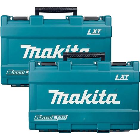 Makita 18v Tool Storage Case Fits 2 Drill Combi Impact Driver Brushless LXT x 2 (1/5)