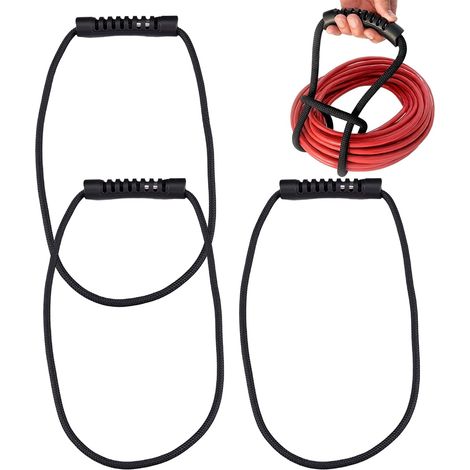 Sangle de Rangement Robuste et Résistant aux Intempéries Sangle Organisatrice De Cordon D'Extension Avec Poignée pour Atelier Jour Déménagement Maison Garage Bateau (1/5)