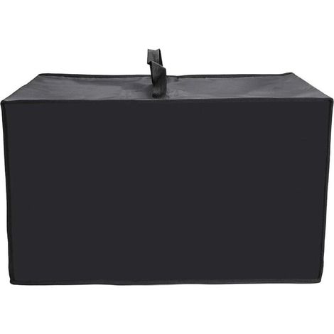 Housse de protection pour four à micro-ondes résistant à la chaleur, à l'eau et à la poussière (noir) (1/5)