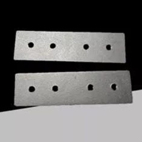 TRADE SHOP - 2pz Staffa Lineare Connettore Giunzione Fissaggio Per Binario Magnetico Da Esterno Gs-co -