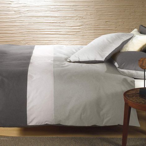 Parure de lit 4 pièces en 100% coton Housse Couette Douce et Elégante, Lavable et Facile d’Entretien Housse de Couette 200x200 et Autres Tailles (1/2)