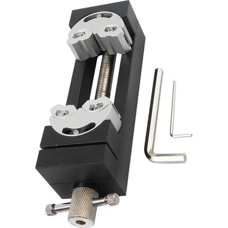 Petit étau de type lourd à réglage automatique pour la fabrication de bijoux et le modélisme avec étau en aluminium léger et portable en alliage d'aluminium aérospatial (1/5)