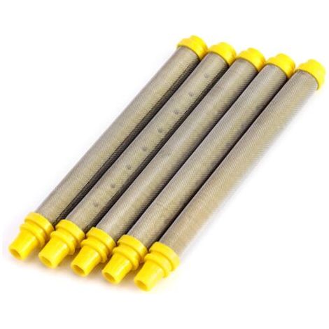 100 Mesh Éléments De Filtre À Pistolet À Pulvériser Airless, pour Pistolet de pulvérisation de Peinture sans air, 5 pièces