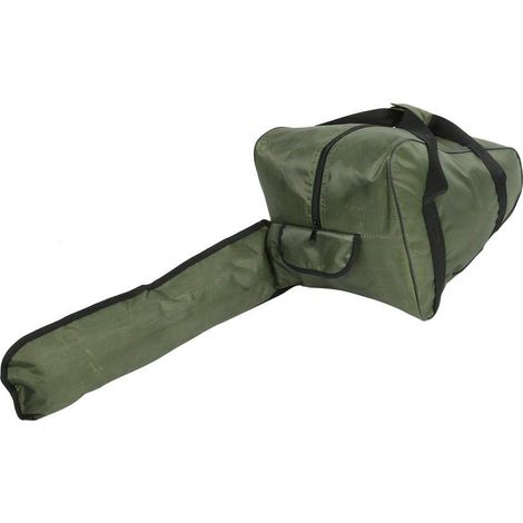 Borsa porta motosega da 92 cm (36,2 pollici) – Resistente all'usura – Impermeabile – Tessuto Oxford resistente – Boscaiolo – Verde militare