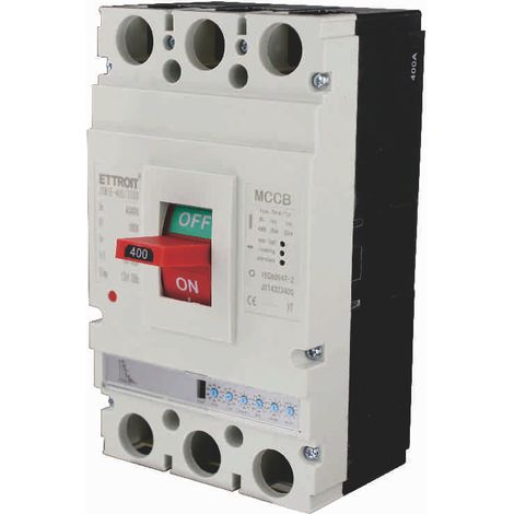 ETTROIT 3P automatischer Kompakt-Leistungsschalter mit einstellbarem Radius 160–400 A, 50 kA (Modell JX14322400) (1/3)