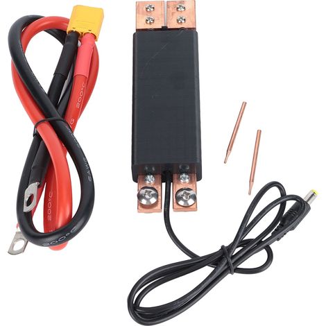Lot à souder automatique SQ-SW1, pistolet de soudage par points intégré en laiton et plastique, fer à souder portable pour réparation batterie, kit complet (1/5)