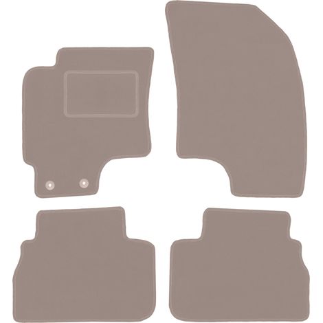Beige Veloursmatten für: Chevrolet Epica Limousine (2006-2012)
