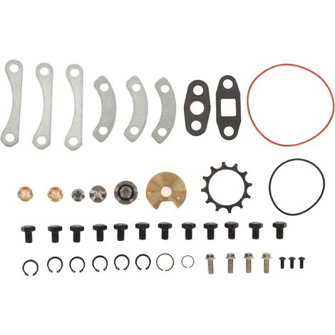 GARRYFIZH Kit de réparation turbo 44 pièces standard pour arbres, compatible T3/T4/T04E/T04B