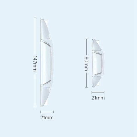 Lot de 4 Protège Portières Voiture Anti-Rayures Bande de Protection Latérale Auto Adhésif PVC Finition Noire (1/5)