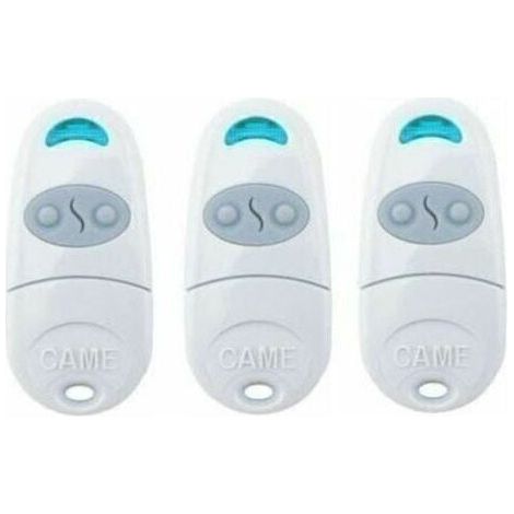 Accessoire pour Telecommande Came TOP432NA 3 pieces. Frequence de code fixe 433,92 MHz.