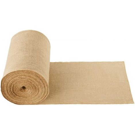 Rotolo di Tessuto di Juta, 355 mm x 45,7 m 50 x 50 Rotoli di (1/5)
