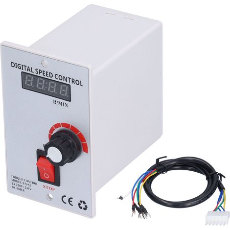 Motor Speed Control UX‑52 Digital 400w 220‑230V No Noise No Vibration Speed Controller
