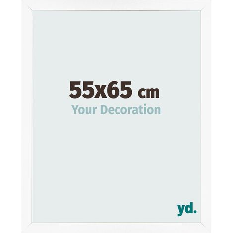 yd. - Cadre photo 55x65 - Blanc Mat - MDF - Bologna (1/5)