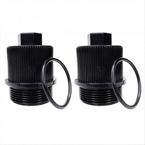 2er-Pack Ablassstopfen 190030 für Clean & Clear Plus, Pool-Ablassstopfen mit Ersatz-O-Ring (1/5)