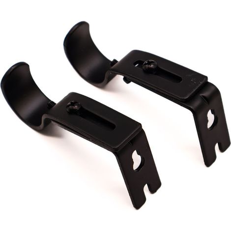 Specialized curtain rod brackets, drapery brackets, Roman rod brackets, adjustable curtain rod brackets (1/5)