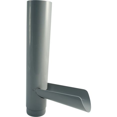 Wasserablaufklappe DN 75 grau