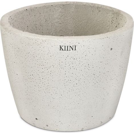 KIINI Beton-Outdoor-Topfblumen-Blumenständer für den Innenbereich - Garten L Weiß (1/3)