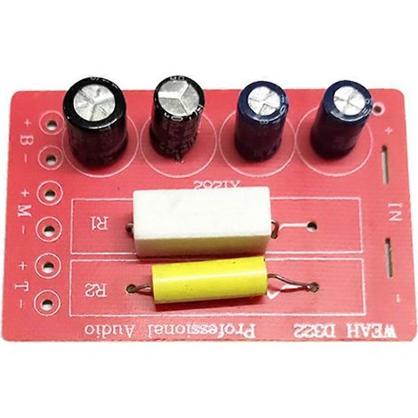 Diviseur de Fréquence 2 Voies/3 Voies 80W pour Haut-parleur Grave et Aiguë 4-8 Ohms - Crossover 3 Voies 322 (1/4)