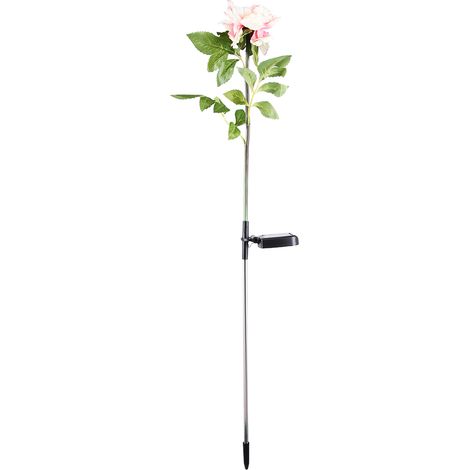 Lampe Solaire Pivoine Led - Éclairage Jardin Imperméable Ip65 - Décoration Pelouse Allée Villa - Lot De 1 (1/5)