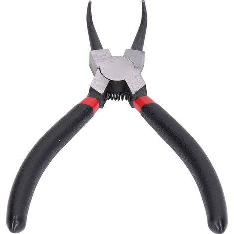 Pince à circlips à pliage interne, en acier au carbone, pince à circlips en caoutchouc, poignée trempée de 15 cm (1/5)
