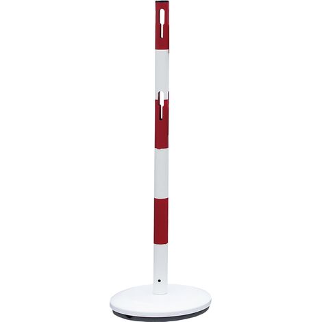 Barrière sécurité RS PRO Rouge, blanc en Acier Haut. 1 m ( Prix pour 1 ) (1/2)