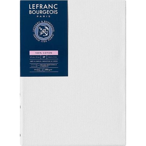 Châssis coton Qualité classique 3P/27x19cm - Lefranc Bourgeois (1/2)