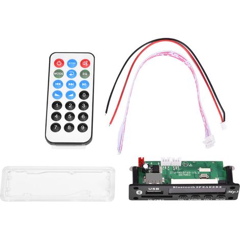 Module Audio Bluetooth sans Fil USB SD FM Radio avec Décodeur MP3 WMA