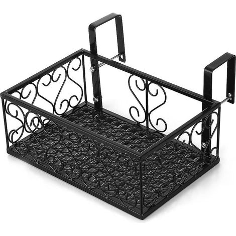 Blumenständer, Terrassengeländer, Balkongeländer, Pflanzkübelregal, Zaungeländer