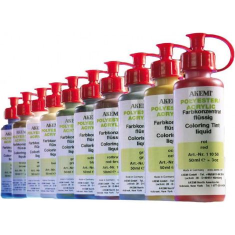 Concentrés colorants liquides - Polyester - Akemi - Gris