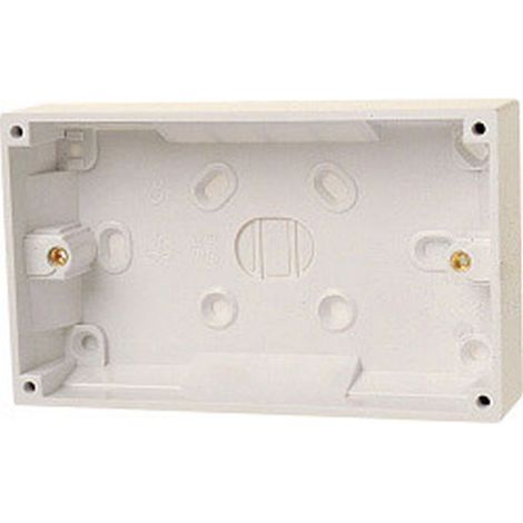 Dencon 8900NB Pattress Box 2-Gang 28/32mm DCN8900NB (1/2)