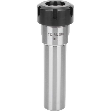 Porte-Pince ER32 - Queue Droite 100 mm - Acier 42CrMo - Pour Tours CNC et Fraiseuses - 1 Pièce (1/5)