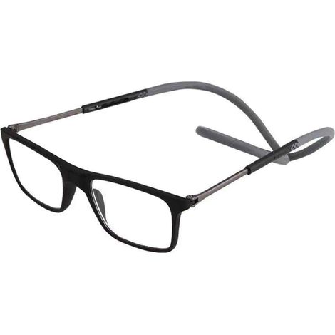 1 Paire Lunettes de lecture magnétiques, TR90 léger, anti-lumière bleue, branches télescopiques, pour hommes et femmes
