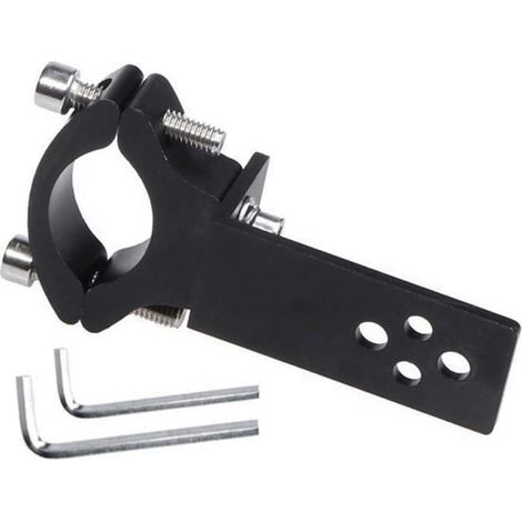 BEBUSINGOTO Soporte de intermitente para motocicleta, soporte de montaje para luz de trabajo (diámetro de 20-36 mm), abrazadera de tubo universal para coche, camión, motocicleta todoterreno. (1/5)