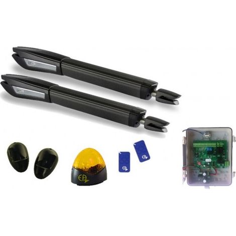 Kit Motorisation Portail Battant Automatisme EA CONFORT BJ624 24V - Maxi 300kg 3m par battant, Course 600mm, 80W, Ouverture max 120° (1/5)