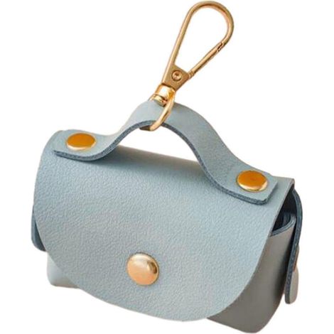 Filiyano-Porte-sacs à déjections canines, porte-sacs à déchets pour animaux de compagnie, porte-sacs à déjections canines en cuir PU pour chiens en (1/5)
