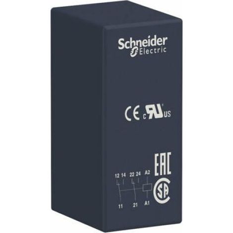 Relais Electronique - 230 V CA - 8 A NA / 4 A NC - Commutation 250 V CC - 2000 VA - Conforme IEC 60947 - Unité