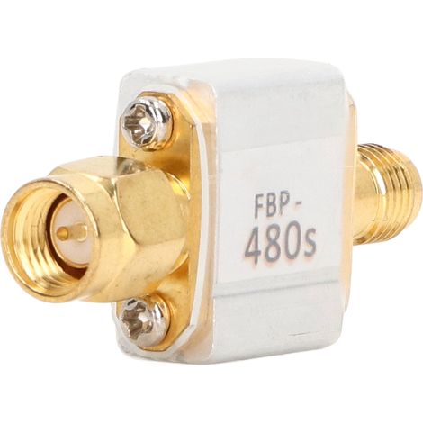Filtre SAW 480 MHz 50 ohms à faible perte d'insertion, filtre passe-bande anti-interférences pour récepteur SAW (1/5)